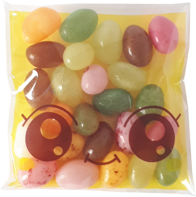 Crazy Eyes Geel Jelly Beans - Hard Candy (656x696), Png Download