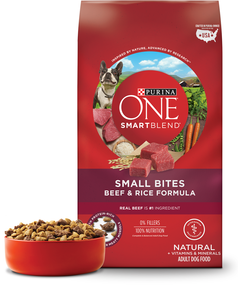 Wow Small Dogs Like It - Purina One Dog Food Small Bites (800x1000), Png Download