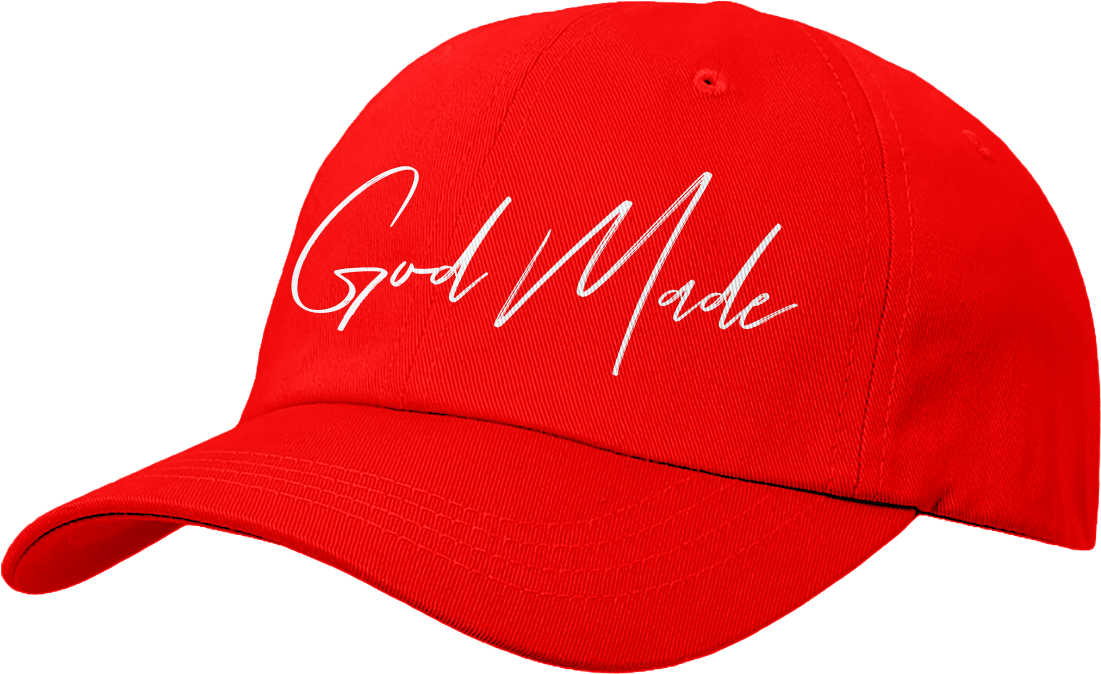 red adidas dad hat