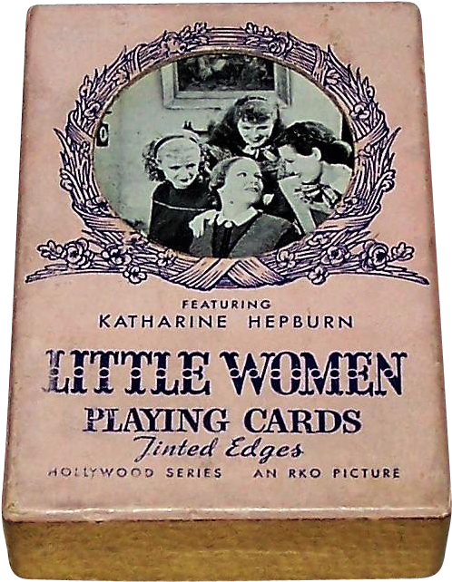 Western “rko Little Women” Playing Cards, Katherine - Book Cover (641x641), Png Download