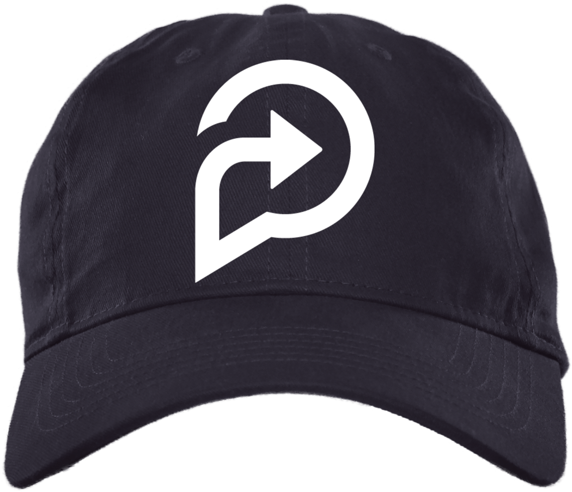 Pursuit Logo Unstructured Dad Hat (1155x1155), Png Download