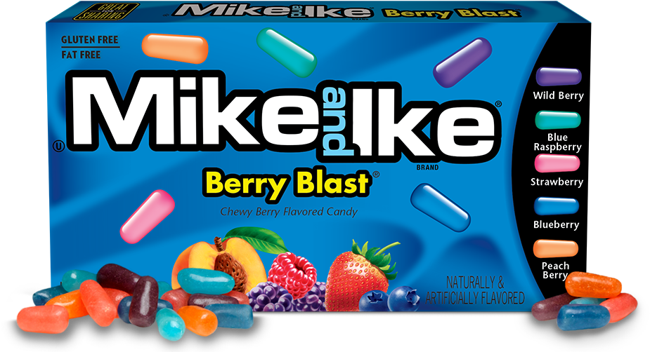Mi Products Beans Bb 5ozbox - Green Mike And Ike (980x520), Png Download