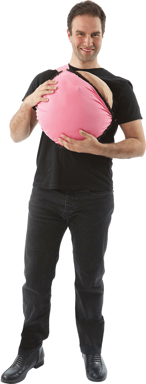 Adult Bra And Boob - Costume (800x1268), Png Download