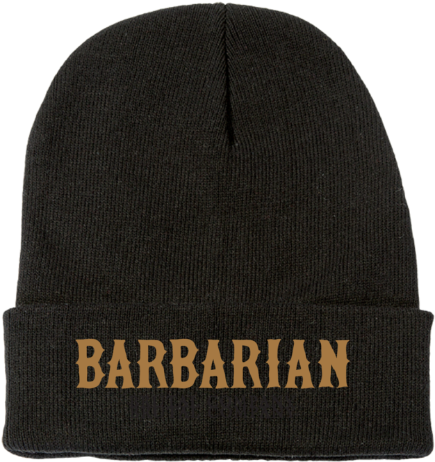 "barbarian" Beanie Brutal Company - Beanie (1024x1024), Png Download