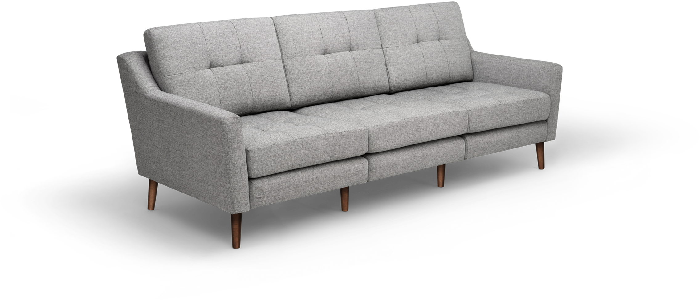 Sofa In Crushed Gravel - Couch (2400x1273), Png Download