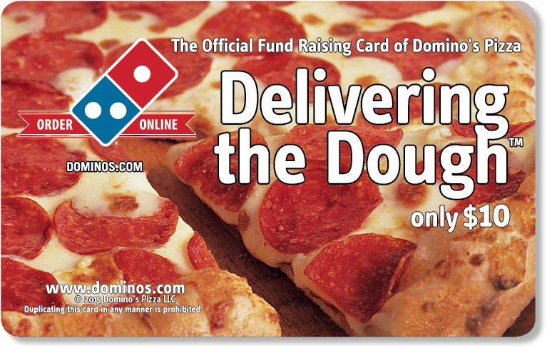 Fundraising Card - Domino's Pizza (800x800), Png Download