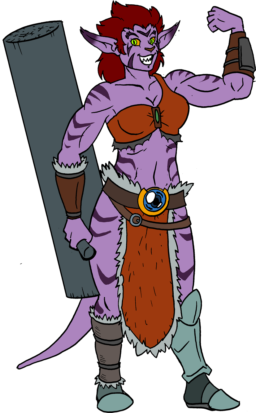 Maheshvari The Barbarian From Space - Cartoon (864x1404), Png Download