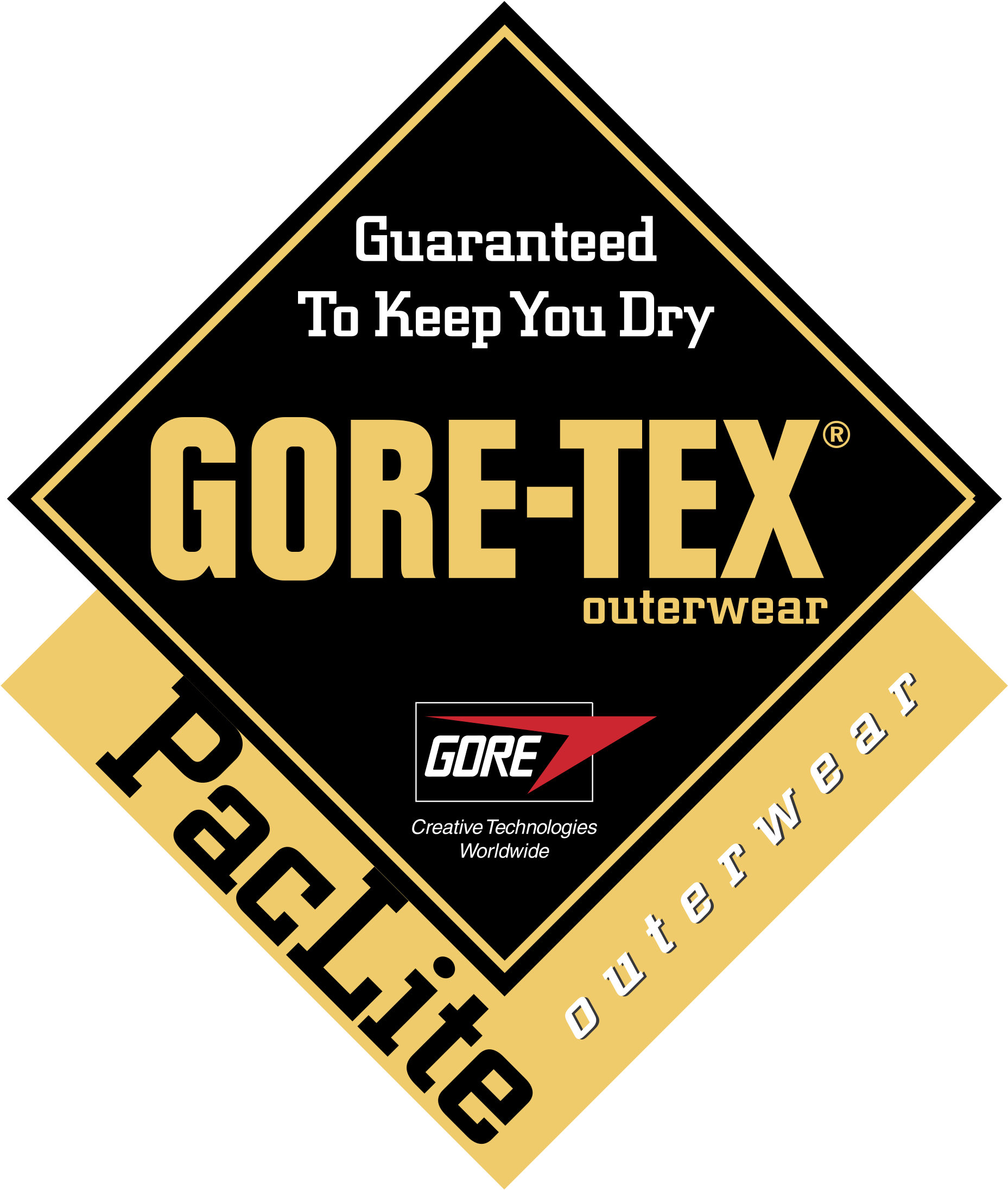 Gore-tex Outwear Paclite Logo Png Transparent - Gore Tex (2400x2400), Png Download