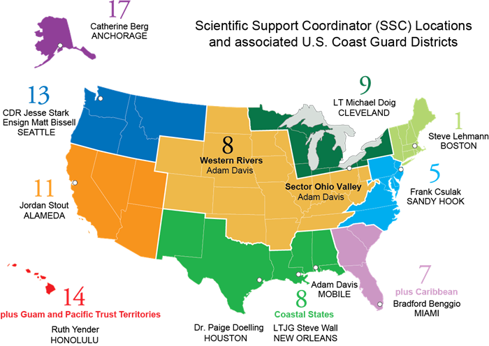 Us Coast Guard Map In Texas - Accountable Care Organizations Map (700x496), Png Download