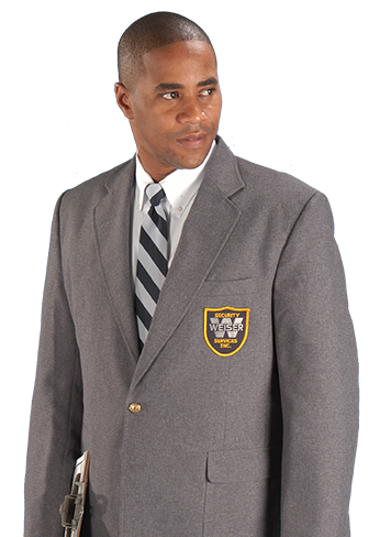High Rise Guard Services - Formal Wear (1100x510), Png Download