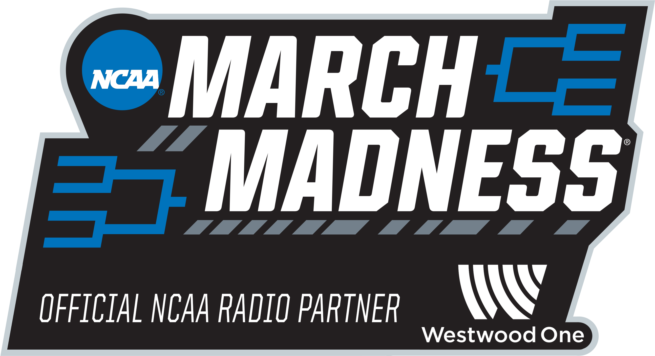 March Madness Logo Png - Westwood One March Madness (2738x1501), Png Download