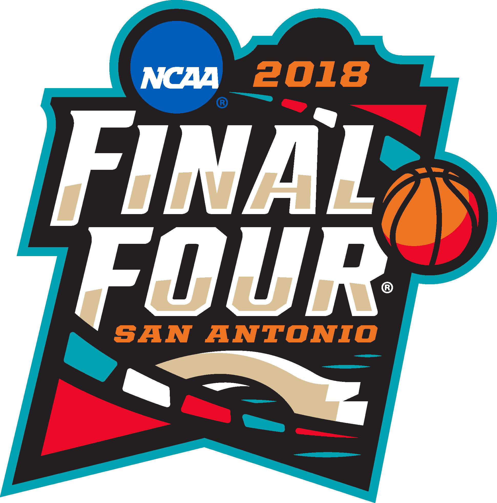 Download March Madness Logo Png - March Madness Final Four 2018 PNG