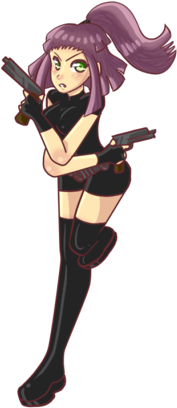 Female Spy By Rumay Chian Plu - Anime Female Spy (400x834), Png Download