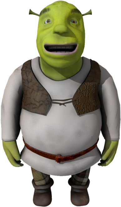 #shrek #шрек - Shrek 3d Model (700x700), Png Download