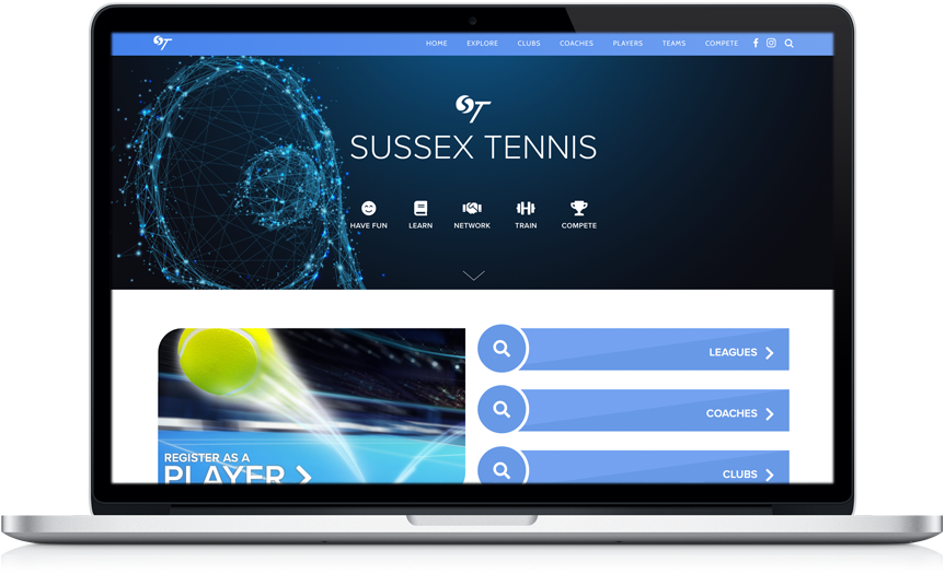 Sussex Tennis Coaches Clubs Players Leagues Tournaments - Tablet Computer (863x525), Png Download