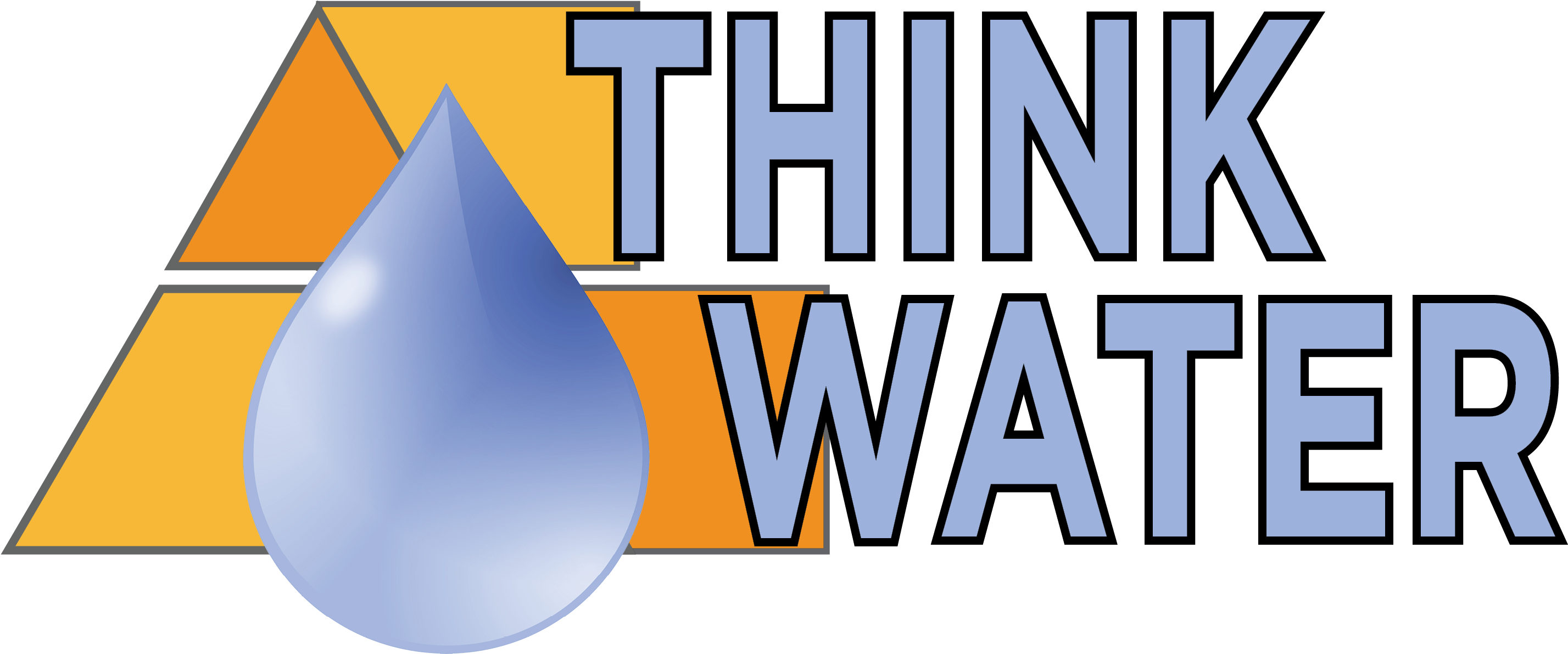 Home Think Water (3301x1343), Png Download