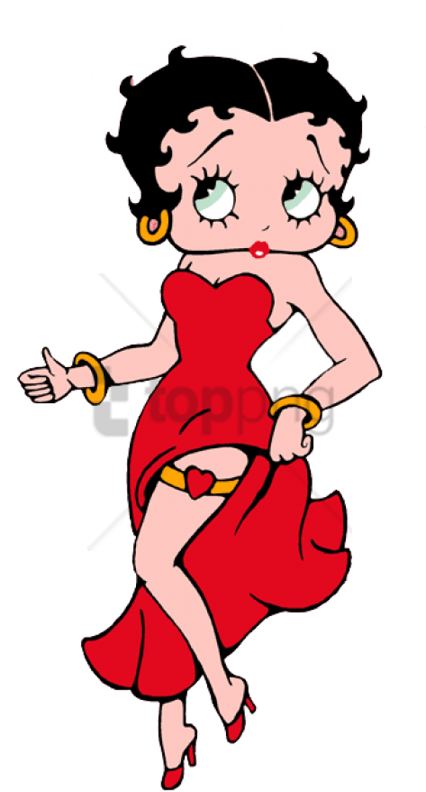 Free Png Download Betty Boop Dress Clipart Png Photo - Betty Boop (480x917), Png Download