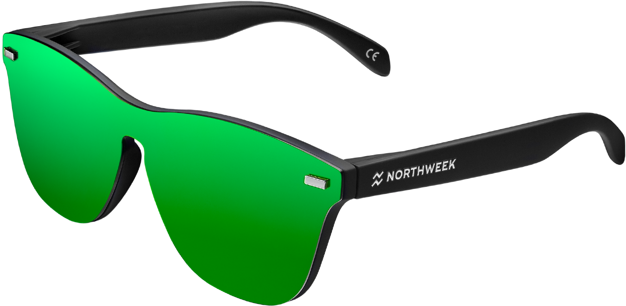 Phantom Regular Matte Black Green Lateral V=1544517778 - Northweek Phantom (1500x750), Png Download