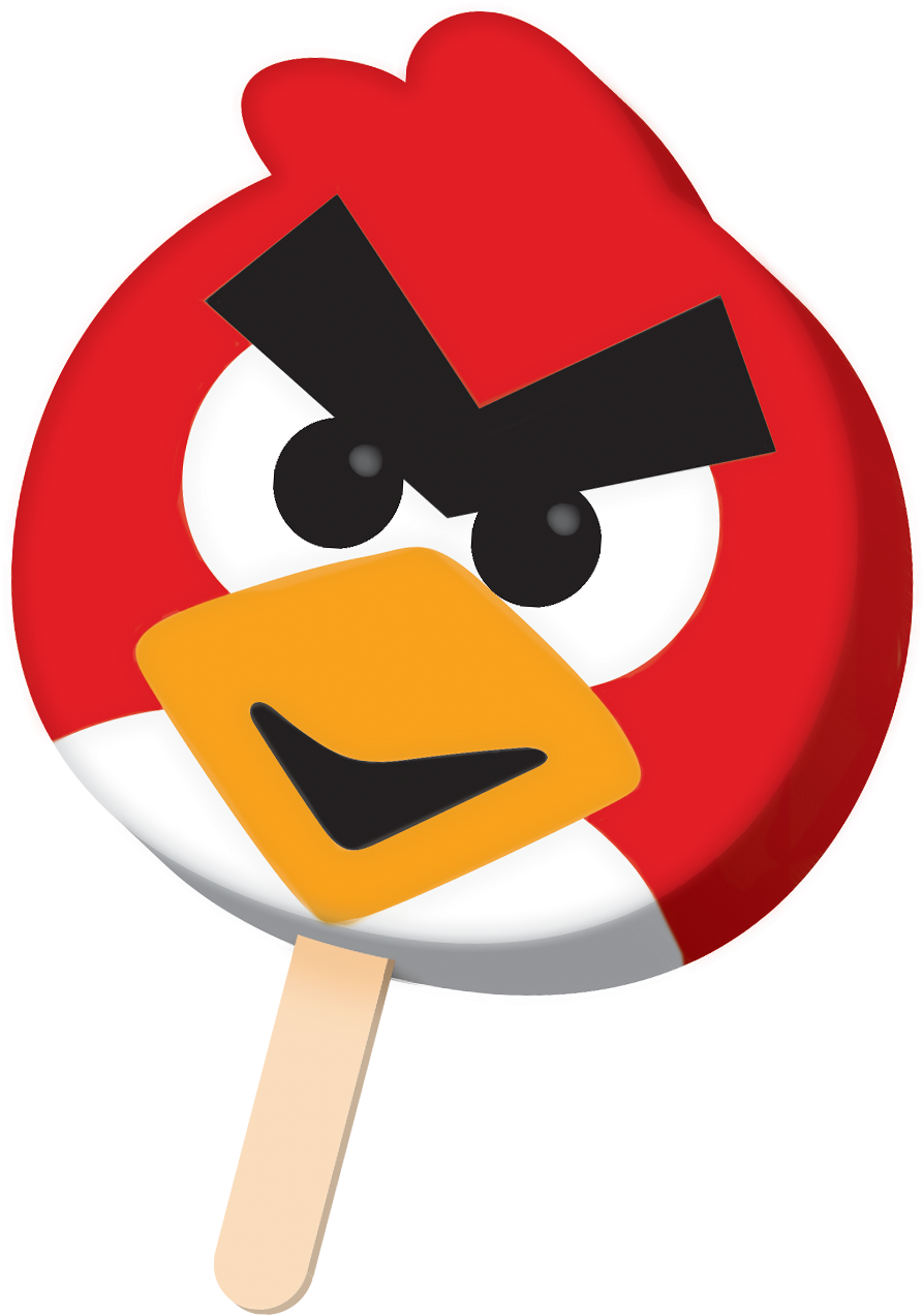 **new** Character Bar Angry Birds - Cartoon (1500x1950), Png Download