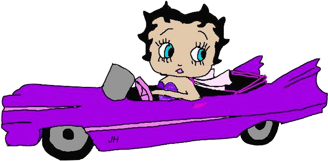 Png Format, Vintage Tv, Betty Boop, Hand Drawn, Bb, - Cartoon (720x960), Png Download