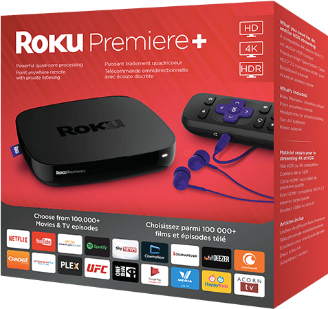 Product Description - - Roku 4k (790x467), Png Download