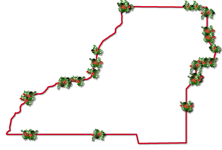 A Map Of Leon With A Red Outline, Inner Drop Shadow, - Illustration (768x518), Png Download