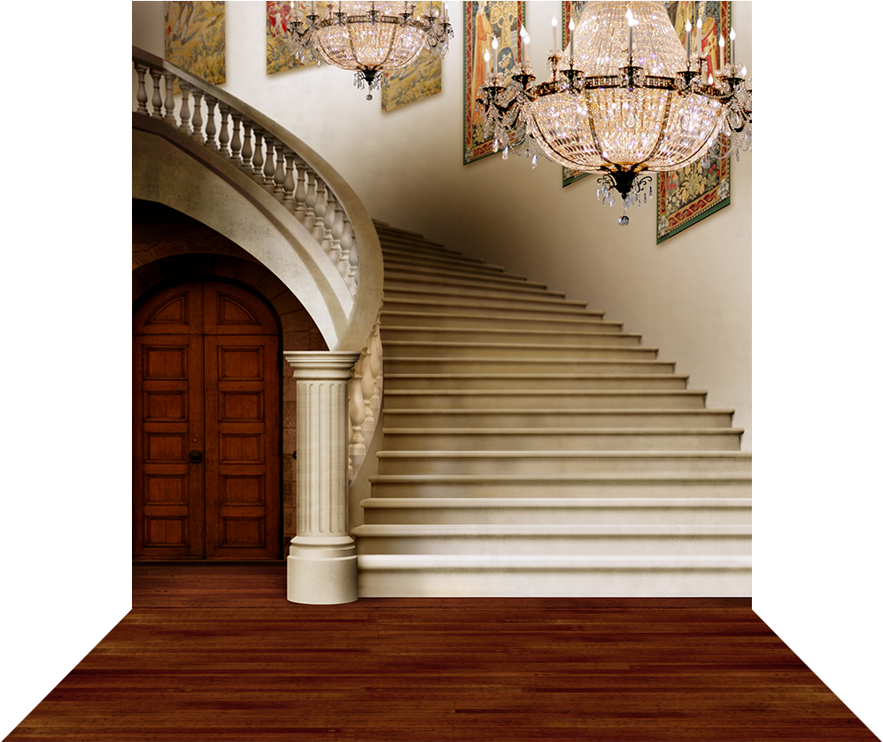 3 Dimensional View Of - Curtain Romantic Transparent Png (1000x1000), Png Download