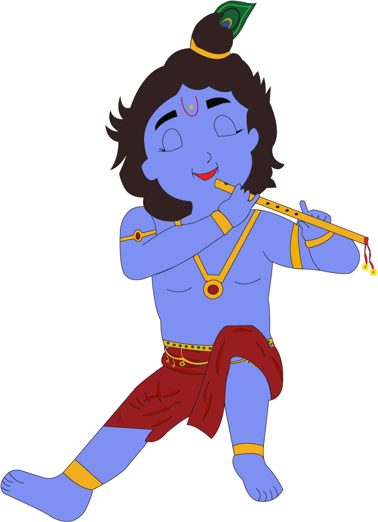 Download Krishna Clipart Kanha - Happy Janmashtami 2018 PNG Image with No  Background 