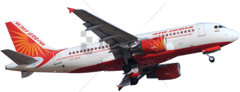 Free Png Download Indian Flight Png Images Background - Aircrafts Of Various Airlines Operating From India (850x400), Png Download