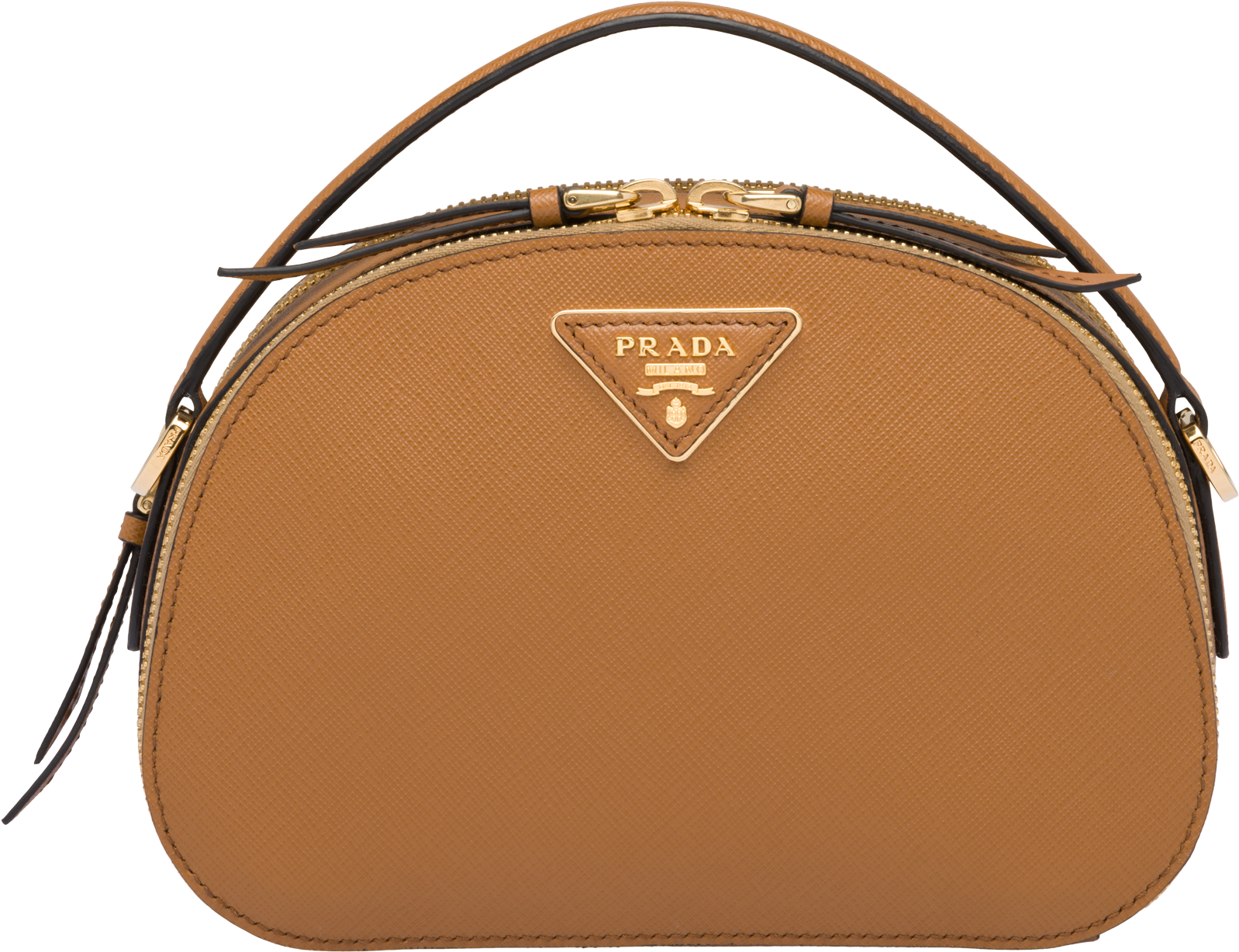 Prada Odette Saffiano Leather Bag (2400x2400), Png Download