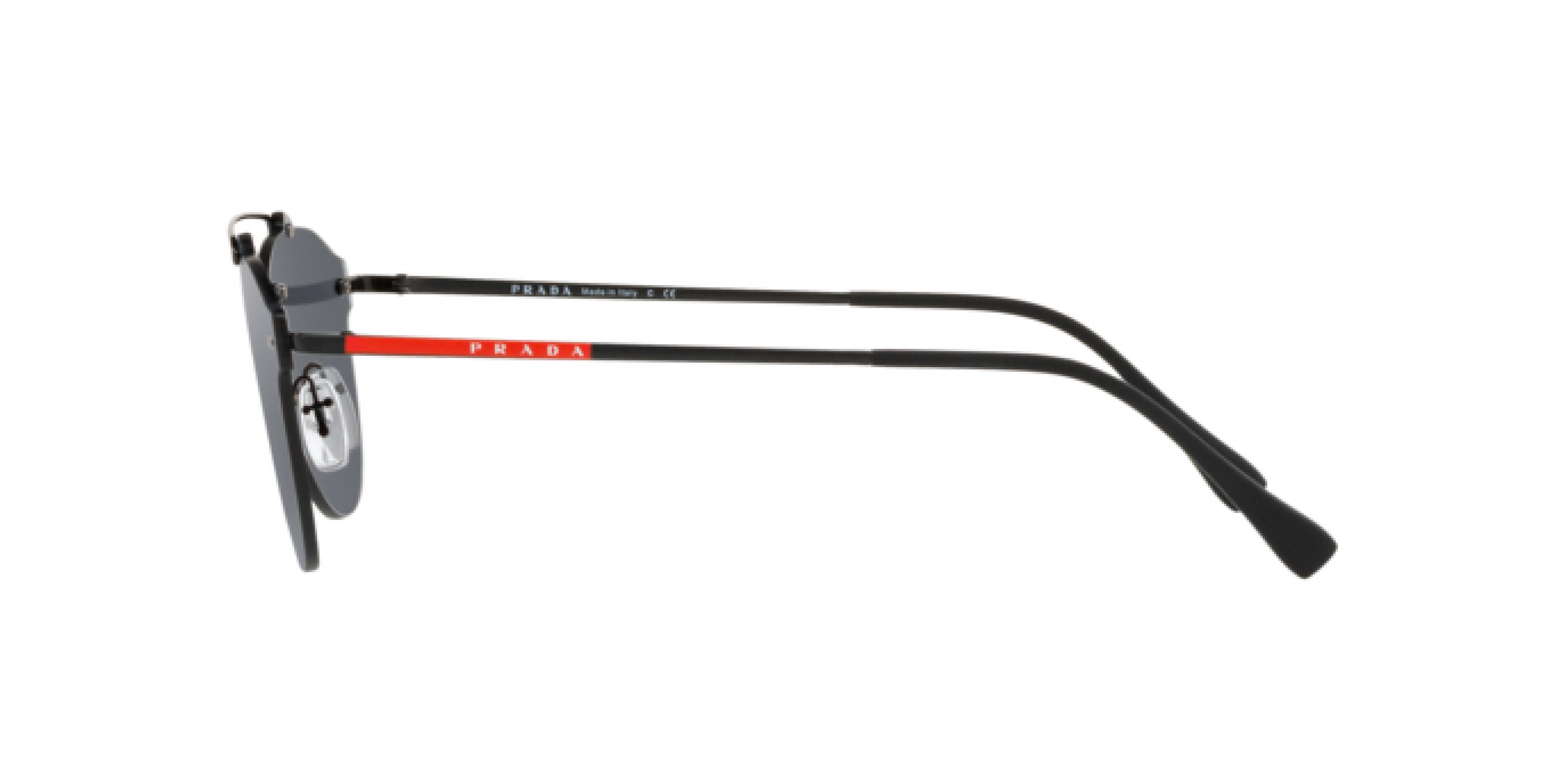 Prada Linea Rossa Men Pilot Sunglass Ps 55ts 1ab5l0 - Lever (4000x4000), Png Download