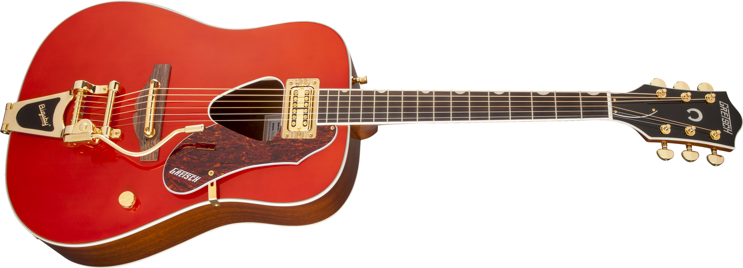 G5034tft Rancher™, Fideli-tron Pickup, Bigsby® Tailpiece, (2400x871), Png Download