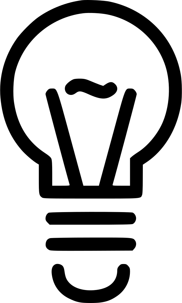 Png File Svg - Ico Bulb (590x980), Png Download