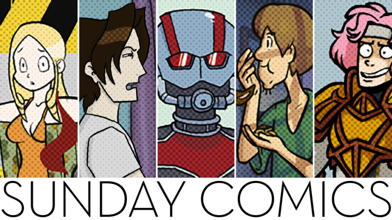 Welcome To Kotaku's Sunday Comics, Your Weekly Roundup - Cartoon (800x450), Png Download