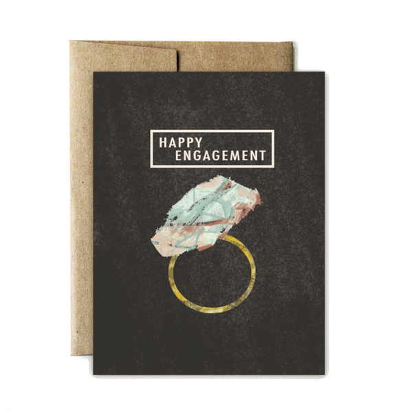 Gem Engagement Card - Conch (600x600), Png Download