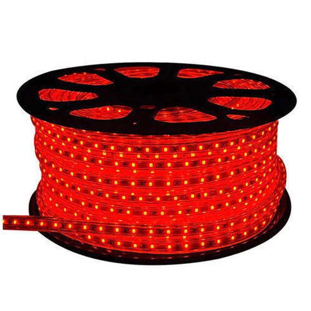 Red Led Rope Light (700x700), Png Download