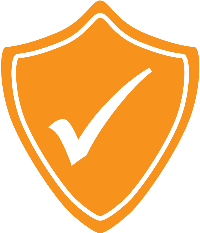 Tick Shield Orange - Palo Alto Traps Icon (686x800), Png Download