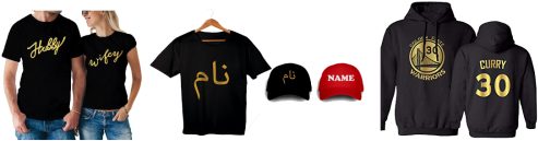 Shirts, Hoodies, Sweatshirts, Caps And Lots More (500x155), Png Download