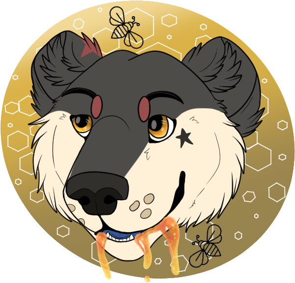 Button Commissions For A Friend On Fb <3 Art By Me, - Dog Catches Something (1000x800), Png Download