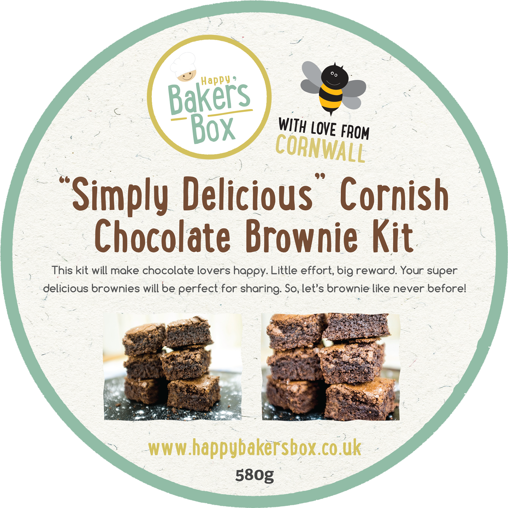 Simply Delicious Cornish Chocolate Brownie Kit - People's Progressive Party (1638x1649), Png Download