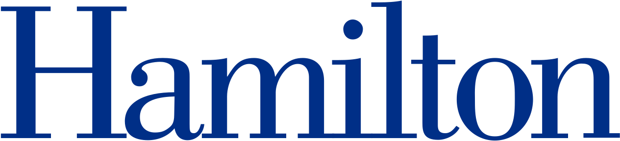 Hamilton College Logo (1280x303), Png Download