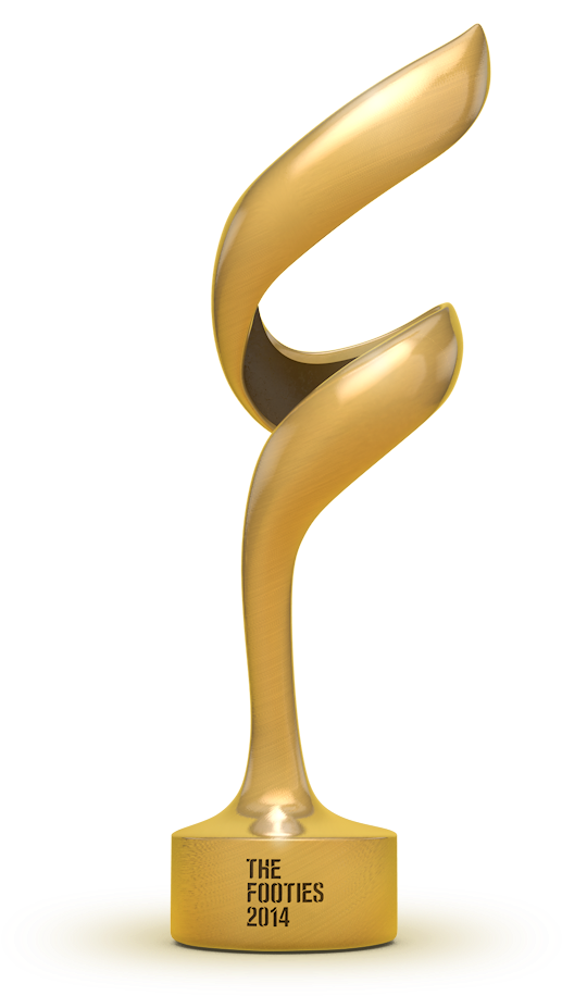 The Footies Award Design - Sculpture (1400x964), Png Download