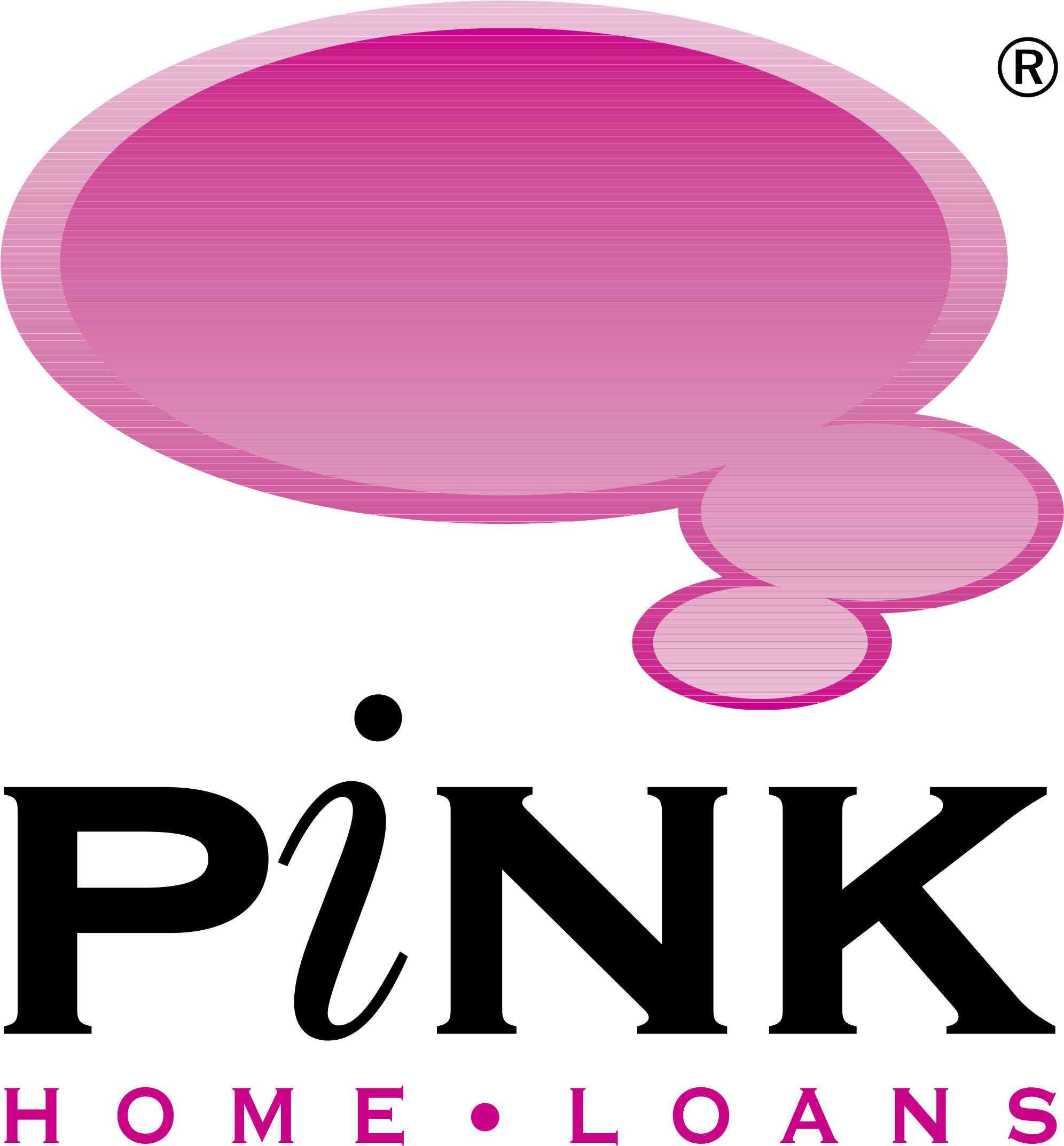 Pink Home Loans Logo Png Transparent - Graphic Design (2400x2400), Png Download