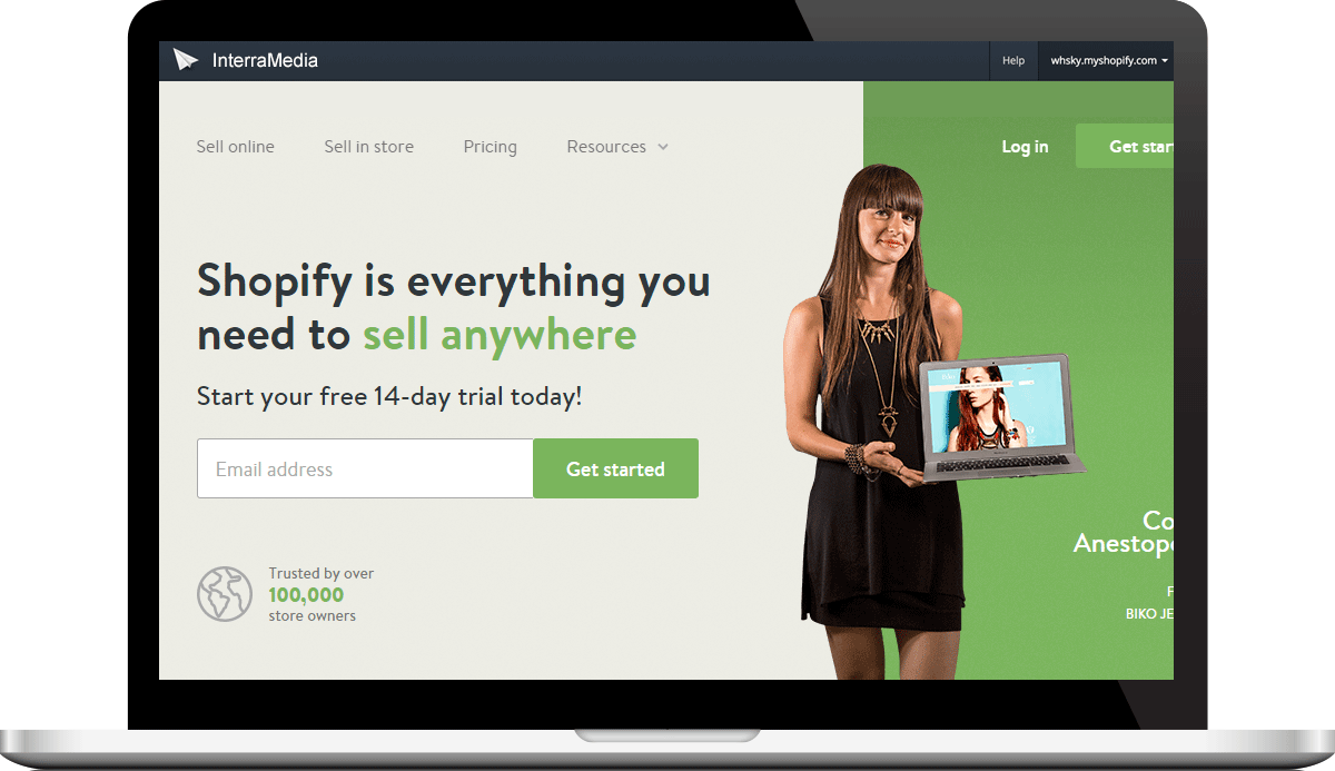 Of Course Shopify Stores Look Great On Your Computer - Shopify Ecommerce (1200x693), Png Download