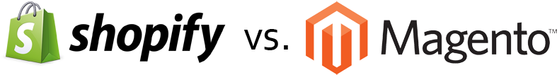 Shopify Vs - Magento - Magento (800x466), Png Download
