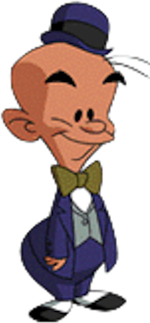 Mxyzptlk (voiced By Gilbert Gottfried) Is An Imp From - Superman Mr Mxyzptlk (507x1080), Png Download