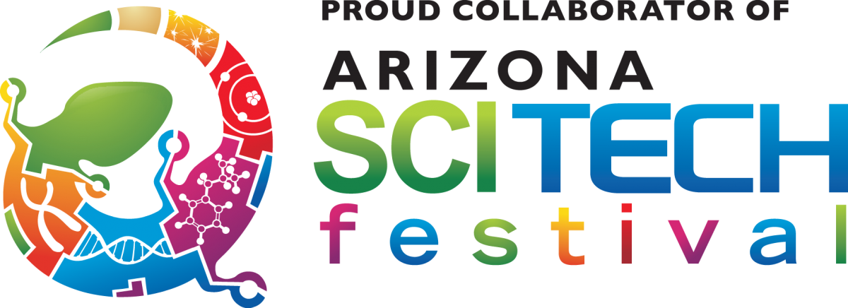 Azscitech Festival - Az Scitech (1200x436), Png Download
