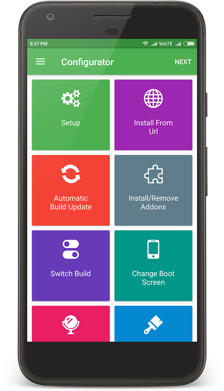 Configurator For Kodi - Smartphone (800x1419), Png Download