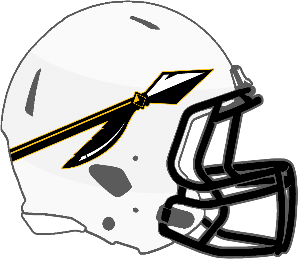 Oak Grove Football Helmet - Miss State Football Helmet (1024x890), Png Download