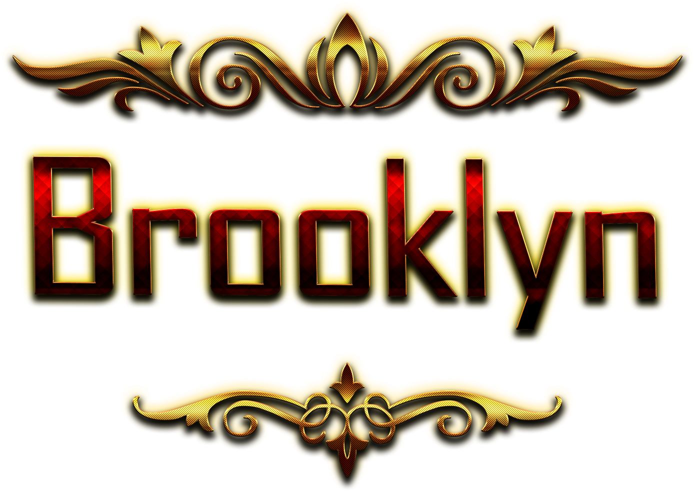 Brooklyn Decorative Name Png - Neelu Name (1569x1097), Png Download